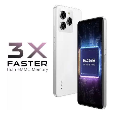 LAVA Yuva 3 (Galaxy White, 128 GB) (4 GB RAM)