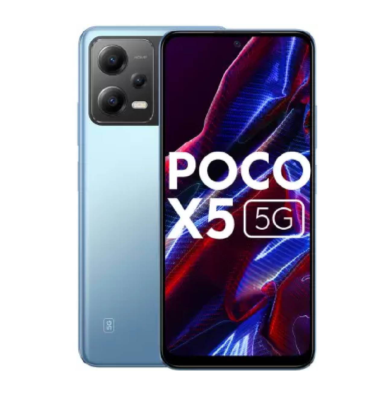 POCO X5 5G (Wildcat Blue, 128 GB) (6 GB RAM)