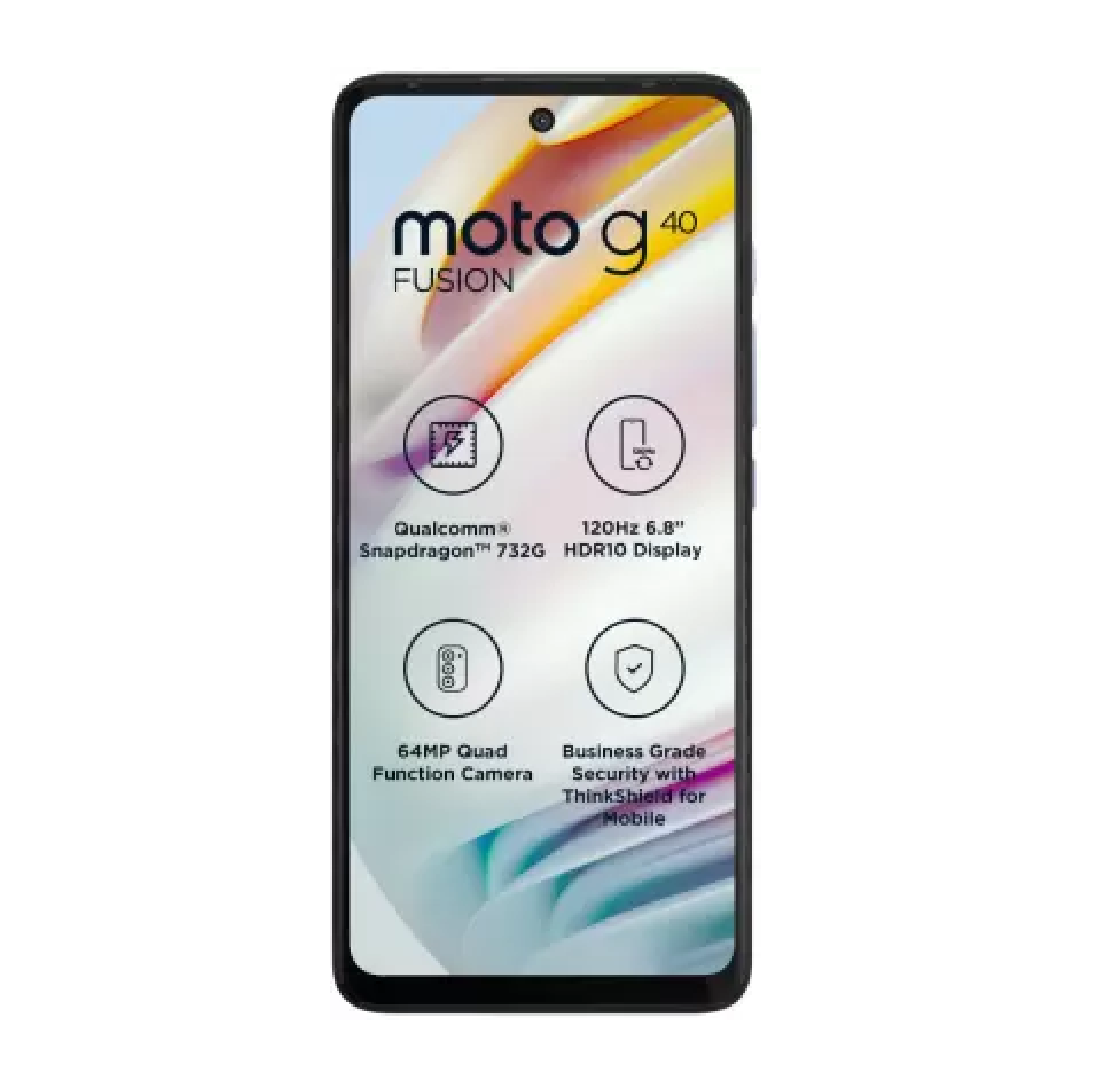 Motorola G40 Fusion (Dynamic Gray, 128 GB) (6 GB RAM)