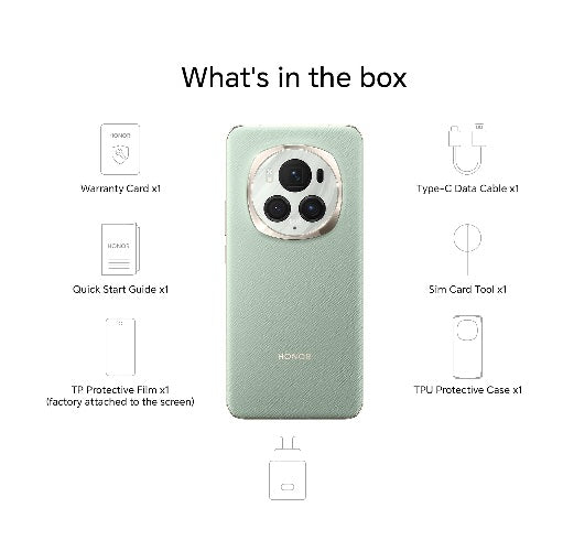 HONOR Magic6 Pro 5G (Epi Green, 12GB RAM, 512GB Storage) | Global Variant