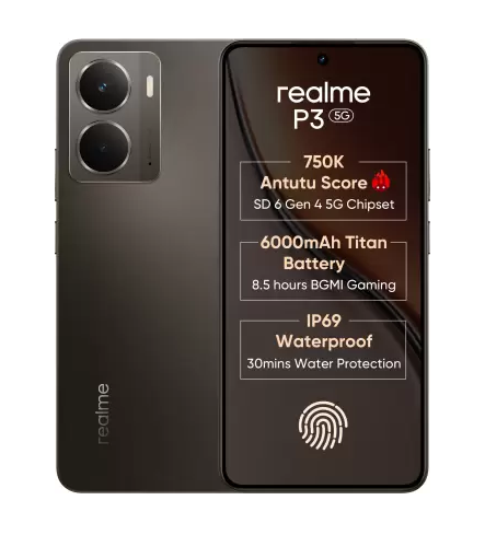 realme P3 5G (Comet Grey, 256 GB) (8 GB RAM)